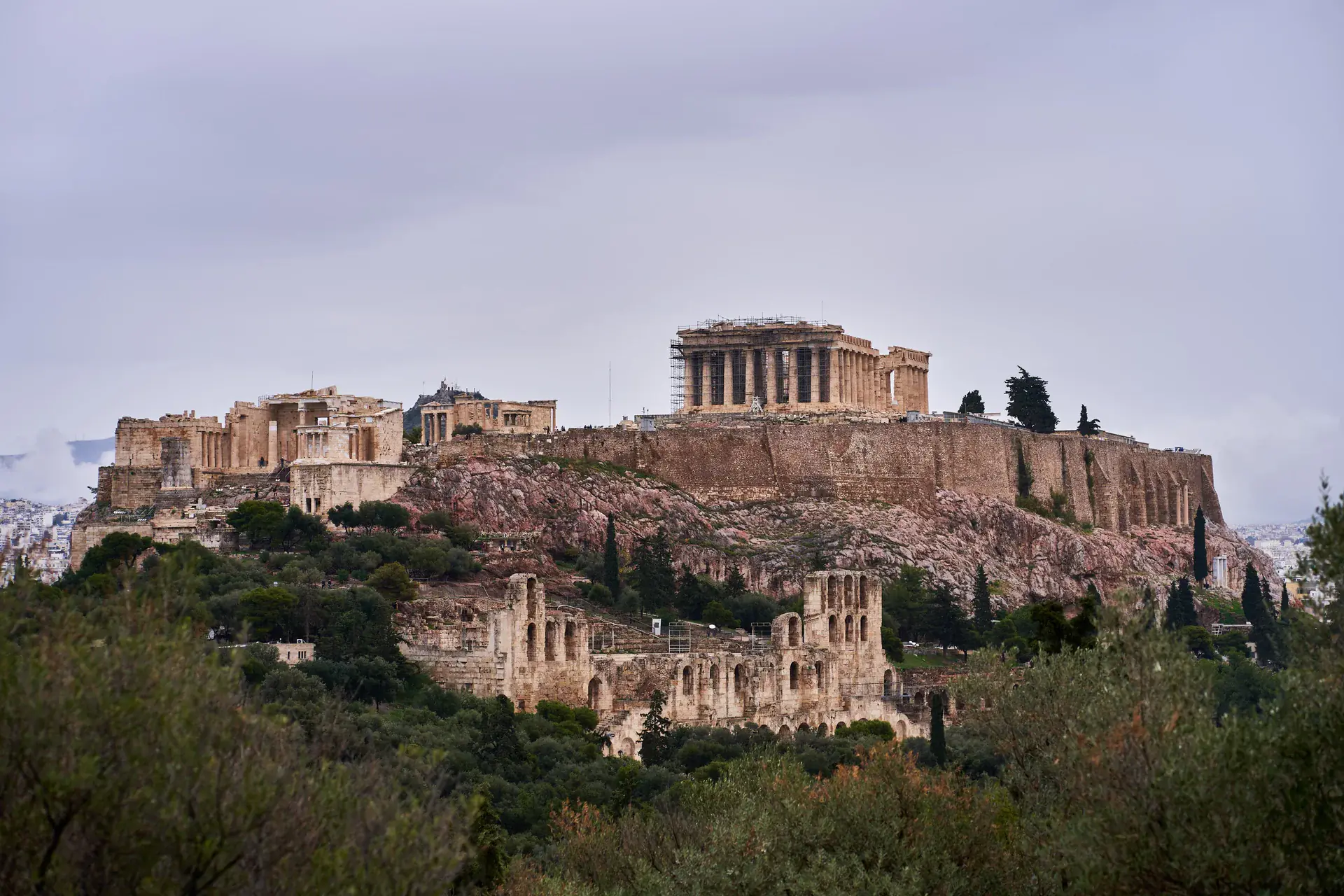 Acrópolis de Atenas: Partenón y Cuna de la Democracia